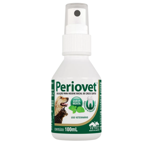 Higienizador Bucal Periovet Spray 100ml - Vetnil