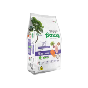 Ração Green Paws Gato Castrado Paladares Exigentes Salmão e Frango 10,1kg