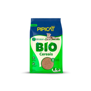 Areia Sanitária Biodegradável Pipicat Bio Cereais 2,2kg