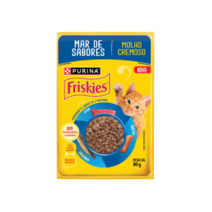 Ração Úmida Friskies Mar de Sabores 80g