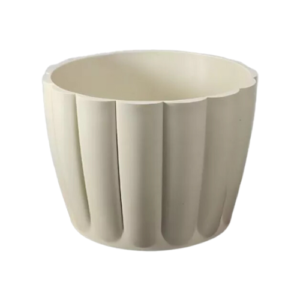 Cachepô Plástico Cacau Areia 11 - Vasos Brasil