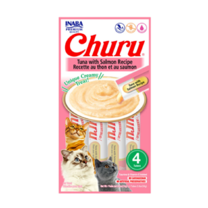 Petisco Churu Sabor Atum com Salmão - 4un