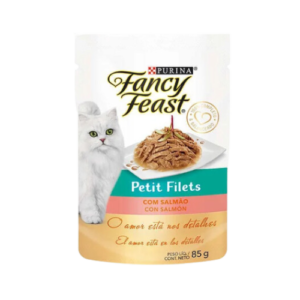 Ração Úmida Fancy Feast Filet Salmão 85g