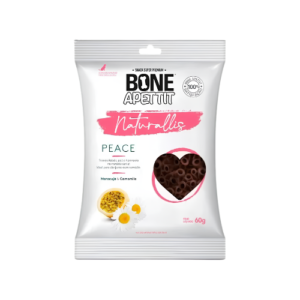 Petisco Cão Adulto Naturallis Peace Maracujá e Camomila 60g - Bone Apettit