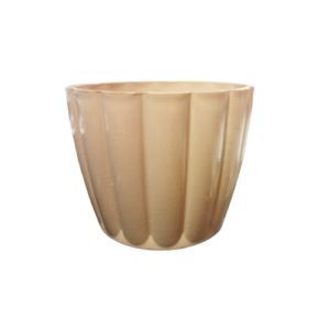 Cachepô Plástico Cacau Cerâmica 14 - Vasos Brasil