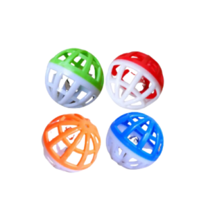 Brinquedo Bola de Plástico com Guizo - 1un