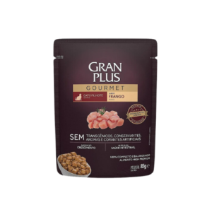 Ração Úmida GranPlus Gato Filhote Gourmet Frango 85g