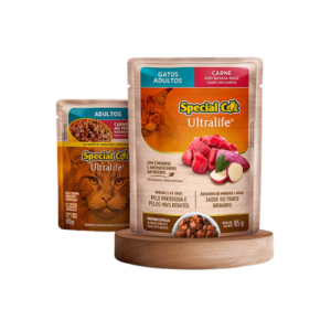 Ração Úmida Special Cat Gato Adulto Ultralife Carne com Batata Doce 85g
