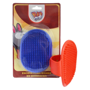 Escova Massageadora Borracha - BBB Pet