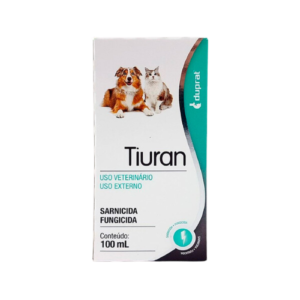 Solução Sarnicida Tiuran para Cães e Gatos 100ml - Duprat