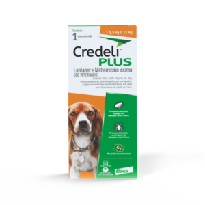 Antipulgas e Carrapatos Credeli Plus Cão 5,5 à 11kg - Elanco