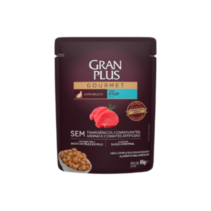 Ração Úmida GranPlus Gato Adulto Gourmet Atum 85g