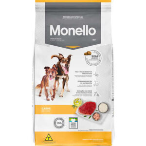 Ração Monello Go Cão Adulto Carne 15kg
