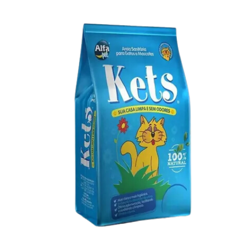 Areia Sanitária Kets 12kg