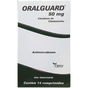 Antimicrobiano Oralguard 50mg 14 Comprimidos - Cepav