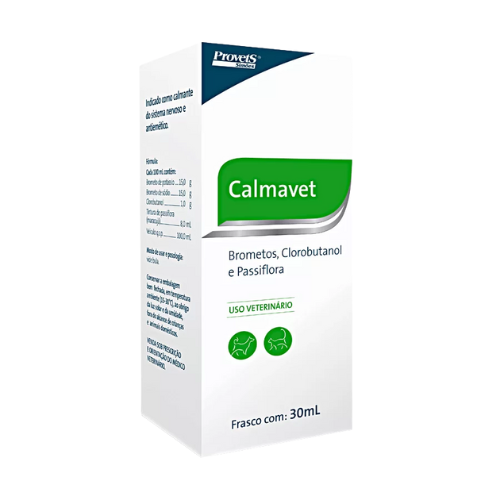 Calmante Calmavet para Cães e Gatos 30ml - Provets