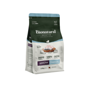 Ração Bionatural Cão Adulto Raças Pequenas Sensitive Peixe Branco 2,5kg