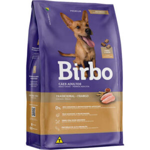 Ração Birbo Cão Adulto Raças Médias e Grandes Tradicional Premium Frango 25kg