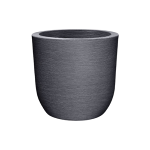 Vaso Grafiato Redondo Preto 28 - Nutriplan