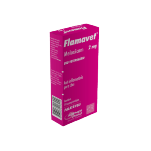 Anti-Inflamatório Flamavet Cães 2,0mg 10 Comprimidos