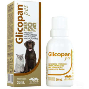 Suplemento Vitamínico Glicopan Pet em Gotas 30ml - Vetnil