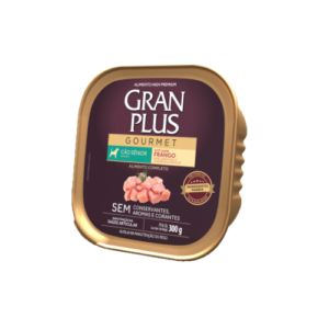 Patê GranPlus Cão Sênior Gourmet Frango 300g