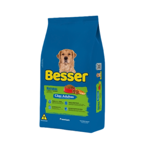 Ração Besser Natural Cão Adulto Raças Médias e Grandes 15kg