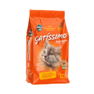 Areia Sanitária Gatíssimo Premium 12kg