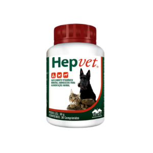 Suplemento Hepvet 30 comprimidos - Vetnil