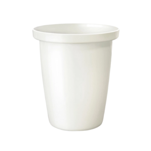 Vaso Cachepô Elegance Cônico Cymbidium Branco - Nutriplan