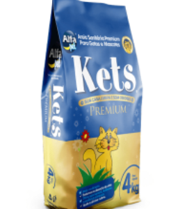 Areia Sanitária Kets Premium 4kg