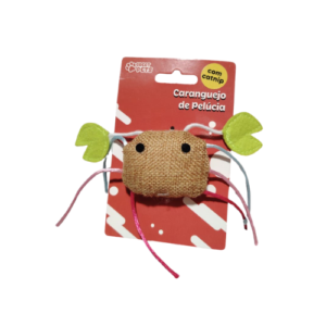 Pelúcia Caranguejo com Catnip - Great Pets