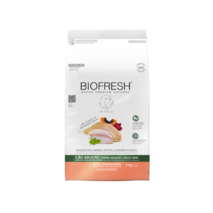 Ração Biofresh Cão Adulto Raças Pequenas e Minis Mix de Carnes, Frutas, Legumes e Ervas Frescas 3kg