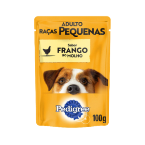 Ração úmida Pedigree Cão Adulto Raças Pequenas Frango 100g