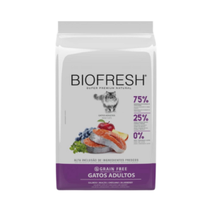 Ração Biofresh Gato Adulto Salmão, Maçã, Orégano e Blueberry 7,5kg