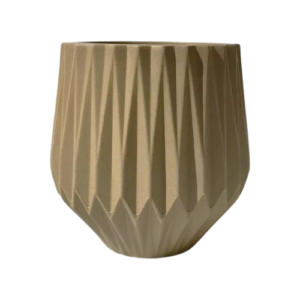 Vaso Origami Areia N2 - Vasos Brasil