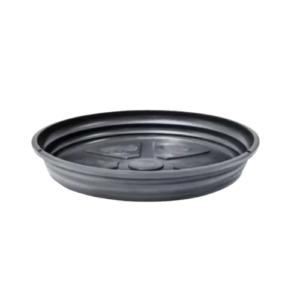 Prato Para Vaso Preto 10 - Nutriplan