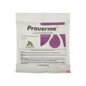 Vermífugo Equinos, Suínos e Aves 28g - Proverme