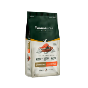Ração Bionatural Gato Castrado Salmão 7,5kg