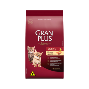 Ração GranPlus Gato Filhote Menu Frango e Arroz 1kg