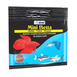 Ração Peixe Mini Betta 4g - Alcon