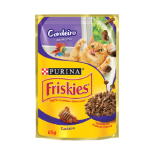 Ração Úmida Friskies Gato Cordeiro ao Molho 85g
