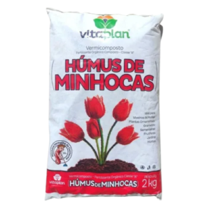 Humus de Minhoca 2kg - Vitaplan
