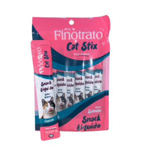 Finotrato Gato Stix Salmão 15g - 6un