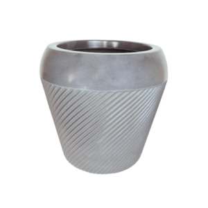 Vaso Riscatto Cinza Taupe N2 - Vasos Brasil