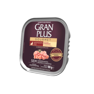 Patê GranPlus Gato Filhote Gourmet Frango 100g