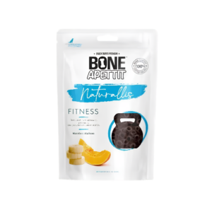 Petisco Cão Adulto Naturallis Fitness Banana e Abóbora 60g -  Bone Apettit