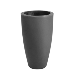 Vaso Cone Polido Grafite N2 - Vasos Brasil