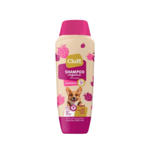 Shampoo Vegano 4 em 1 Framboesa 500ml - Club Pet