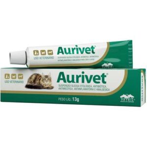 Suspensão Oleosa Otológica Aurivet 13g - Vetnil